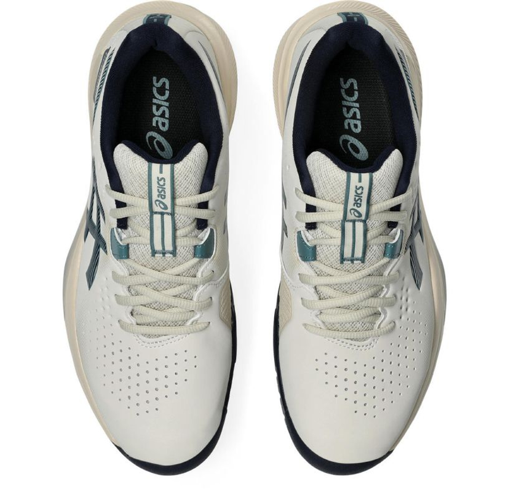 Мужские кроссовки теннисные Asics Gel-Challenger 15 - oatmeal/midnight