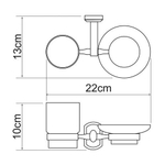 Oder K-3026 Держатель стакана и мыльницы