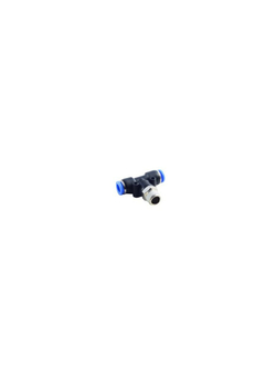 Фитинг Т-образный для пластиковых трубок 8мм с наружной резьбой 1/4'' RockForce##Rock FORCE RF-SPB08-02