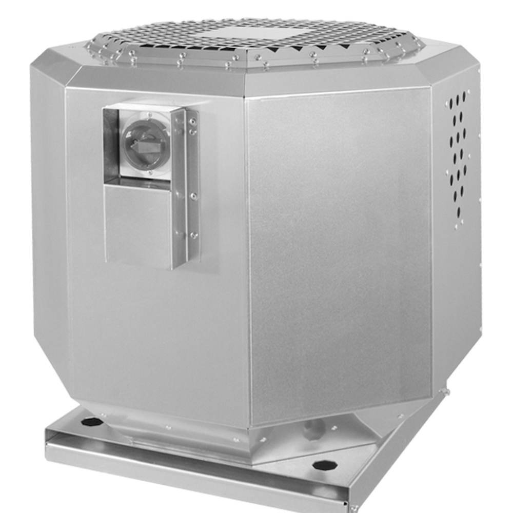 Вентилятор центробежный крышный высокотемпературный в изолированном корпусе SHUFT IRMVE-HT 225