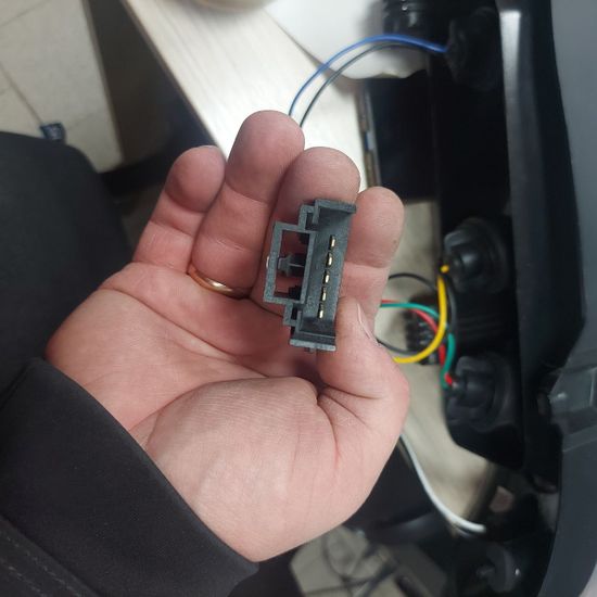 Задние фонари black для Fiat Seicento