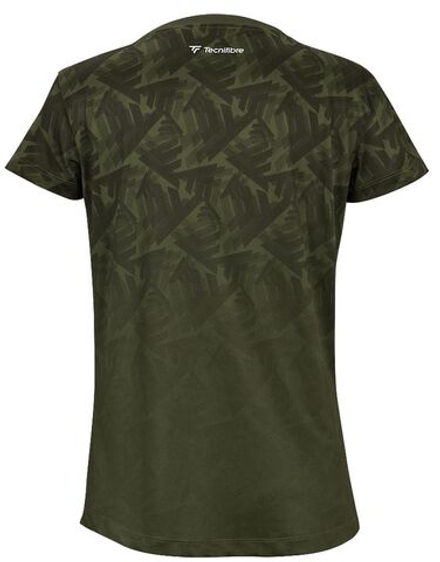 Женская теннисная футболка Tecnifibre X-Loop Tee - green