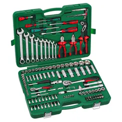 Набор инструмента "СТАНКОИМПОРТ" ПРОФИ 128 предметов (арт НАБ.14.12.128)