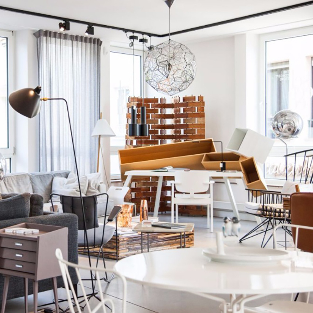 Pendant design lamp  Etch Web by Tom Dixon (Bronze)