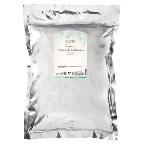 Starwest Botanicals, Лист крапивы, измельченный и просеянный, натуральный, 1 фунт