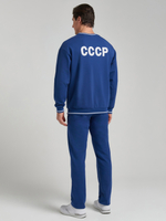 Спортивный костюм мужской СССР 11M-RT-1753 синий