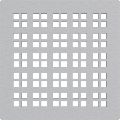 Решетка для сливных трапов AlcaPlast MPV015 102?102 мм, нержавеющая сталь