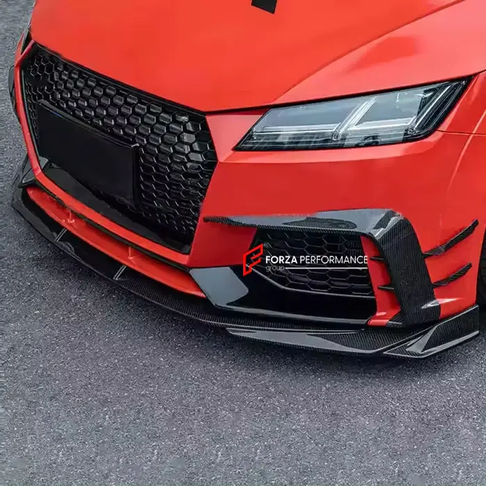 Карбоновая губа для AUDI TT 2018 - 2023 Ауди