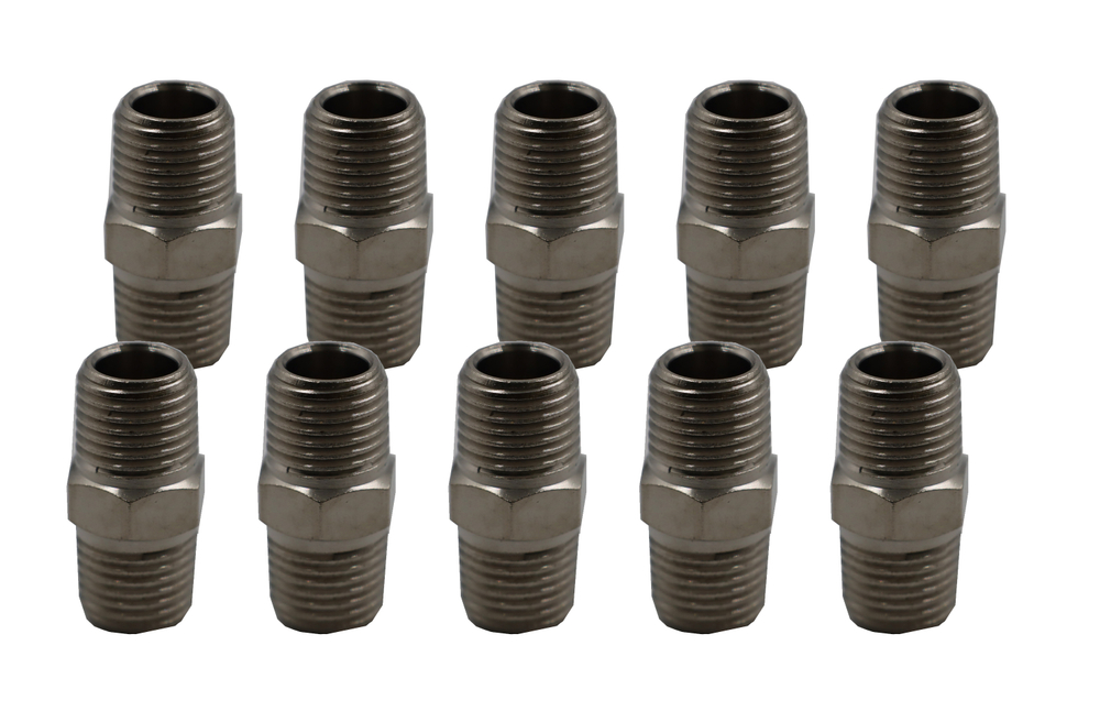 KraftWell KRW-TF14M14M-10 Переходник резьбовой M1/4" - M1/4", 10 шт