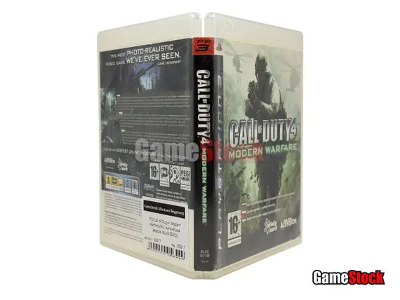 PS3 Call of Duty 4: Modern Warfare (Б/У, Английская версия, BLUS-30072)