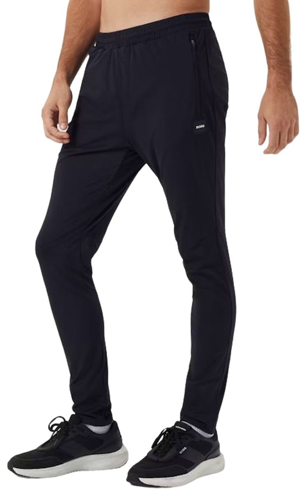 Мужские теннисные штаны Björn Borg Training - черный