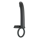 Черная насадка для двойного проникновения Moses