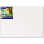 Холст на картоне (МДФ), 50х70 см, 280 г/м2, грунтованный, 100% хлопок, BRAUBERG ART CLASSIC, 192191