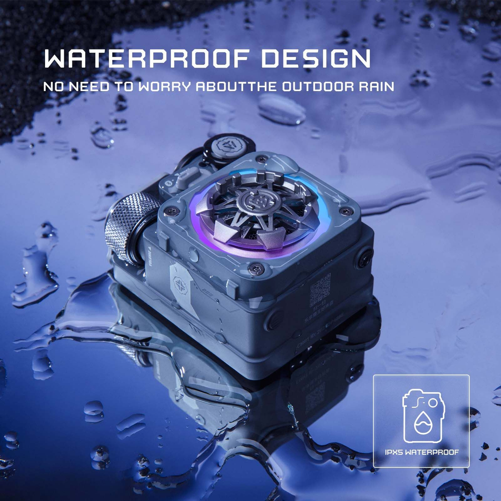 Беспроводная колонка Muzen Sticker красная