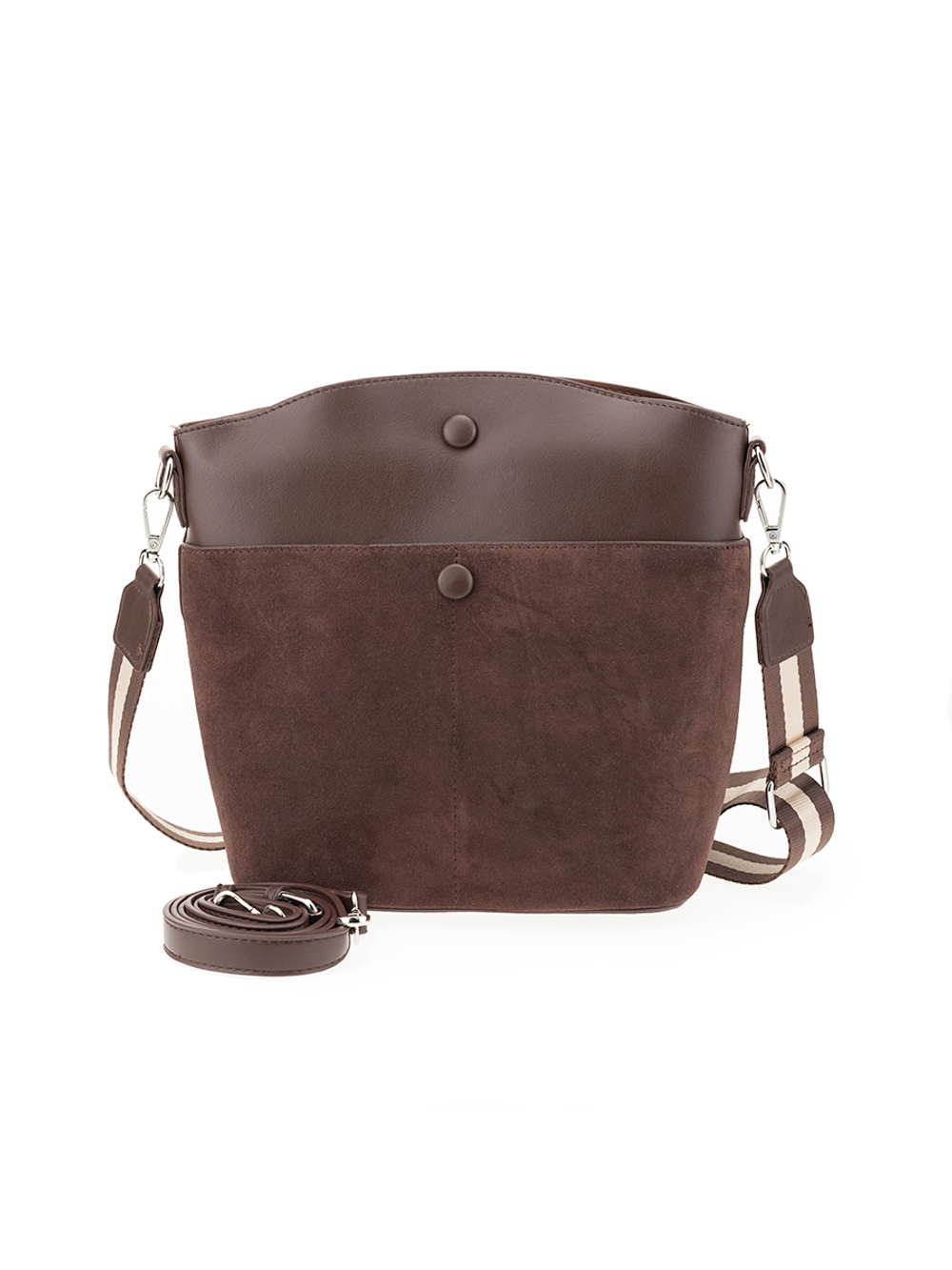 45035/23 Сумка жен., иск. кожа + замша