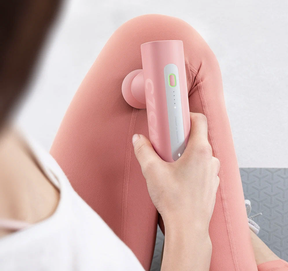 Массажер-пистолет Xiaomi WOLONOW (FGMN-R-35), розовый