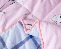 Детское постельное белье 1.5 спальное Sofi De MarkO Flamingo розовое