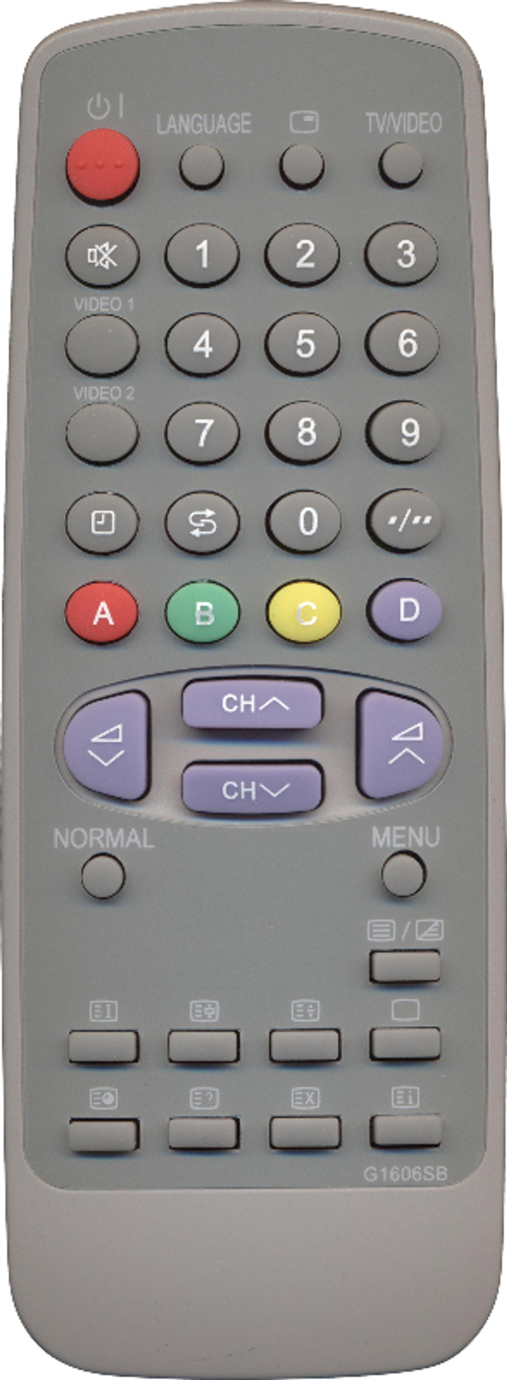 Пульт для Sharp G1606SB HSH098