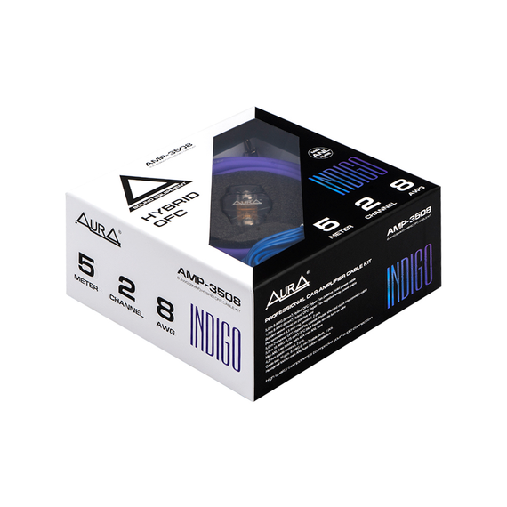 Комплект подкл. AURA AMP-3508 2*8GA