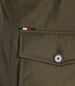 Пуховая куртка ROCKIE NON FUR PARKA Tommy Hilfiger - хаки(MW0MW32779)