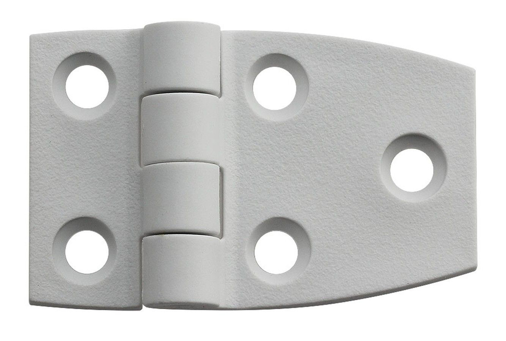 Петля пластиковая, 54х38 мм, черная (10260637)