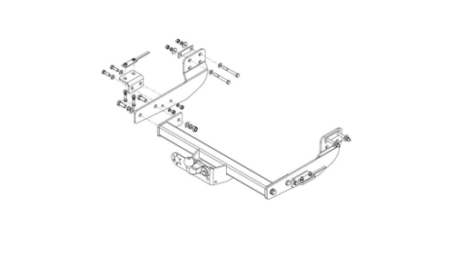 Фаркоп на FORD TRANSIT (2014-2019) (без электрики, паспорт/сертификат в комплекте) Автос.FD 32