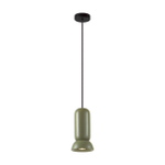 5054/1B PENDANT ODL24 379 черный/зеленый/металл/керамика Подвес GU10 LED 4W KERAMA