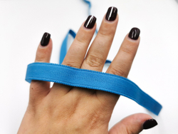 Бретелечная резинка, Турция, колокольчик, 15 мм, с фестоном, (Арт: BR612/15-1508), м