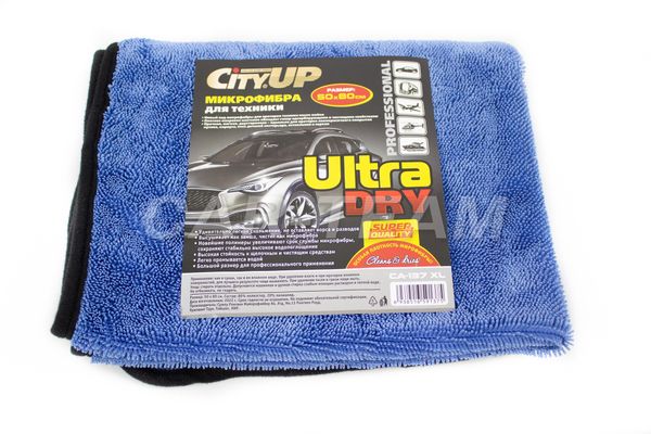 Супер микрофибра "CityUP" Ultra Dry для сушки автомобилей (50*80см)