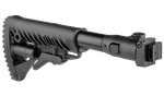 Складной телескопический приклад М4 для АКС-74У, черный, Fab Defense