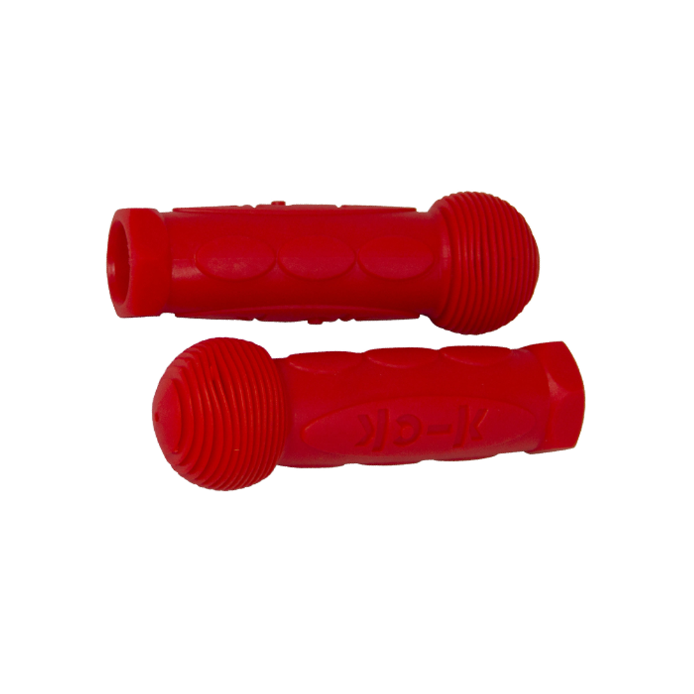 Резиновые ручки красные