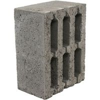 Керамзитоблок 390х290х188 мм М-50 стеновой БЗКГ