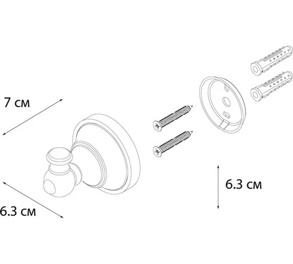 "GOLD BOGEMA" Крючок одинарный FX-78505G (к/к 20)