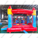 Надувной батут "Мини-Замок" 3,5*3*2,8 м.