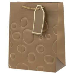 GAEM Пакет подарочный (бумага 210г/м2, блок 12шт), L18 W10 H23 см, 10в.