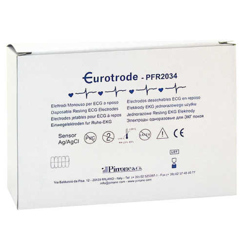 Электрод для ЭКГ Eurotrode 20х34 мм 100 шт