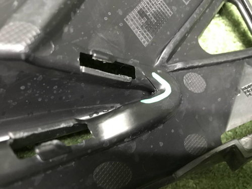 Решетка перед. бампера Mercedes GLE c167 23-нв AMG