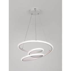 Светильник потолочный светодиодный Rivoli Gabriella 6188-201 LED 3000-6300К 104 Вт с пультом | Rivoli