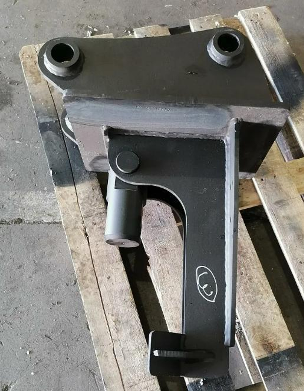 Адаптер для гидробура на Экскаватор-погрузчик XCMG