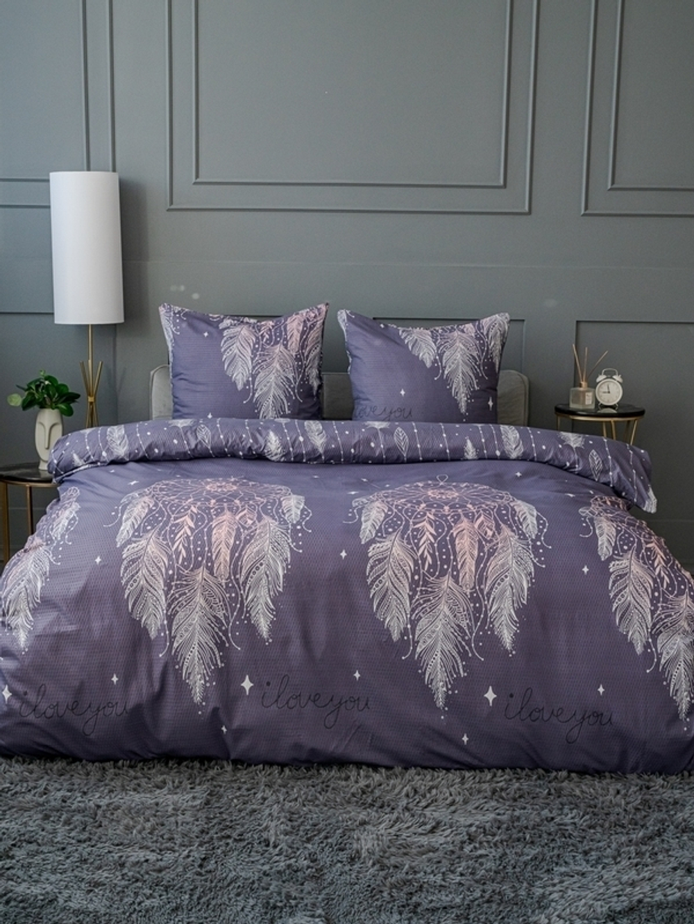 Постельное белье 2,0 креп Павлина Жанет Ловец снов 8298-03