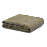 Полотенце для рук из умягченной вафли цвета хаки из коллекции essential, 50x90 см