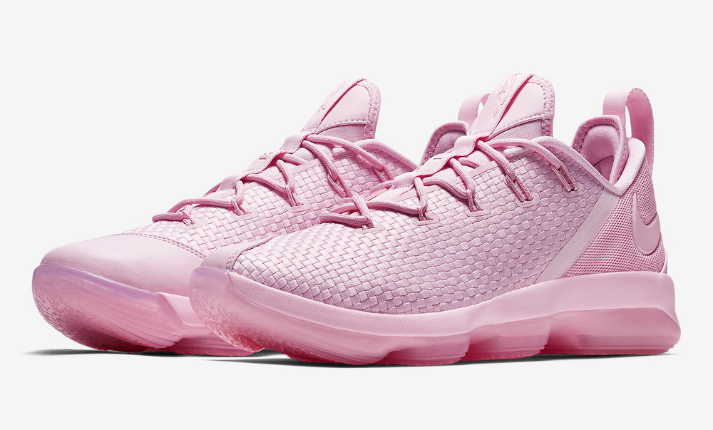 Заказать Nike LeBron 14 Low Prism Pink