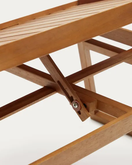 Складной поднос Mani из массива акации