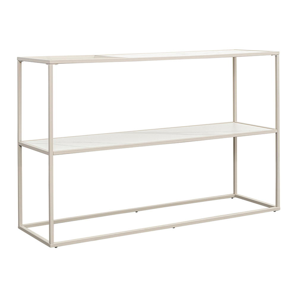 Стол консольный Bergenson Bjorn Mayen, 120х35х76 см, белый/бежевый