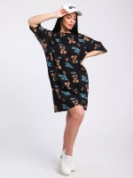 Платье-футболка спортивное оверсайз