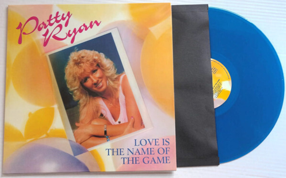 LP: Patty Ryan — «Love Is The Name Of The Game» (1987/2022) [Blue Vinyl]