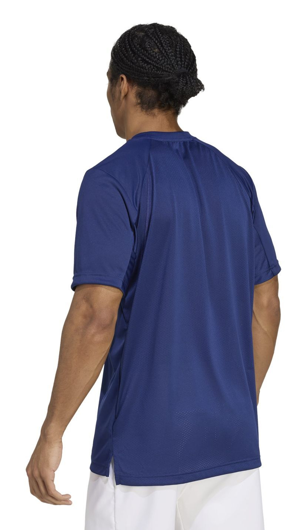 Мужская теннисная футболка Adidas Club Climacool - dark blue