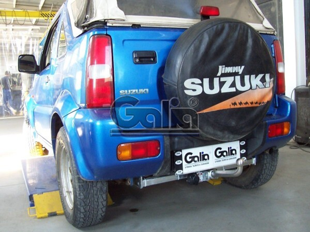 Фаркоп оцинкованный Galia S050A для Suzuki Jimny 1998-2018(паспорт и сертификат в комплекте)(без электрики)