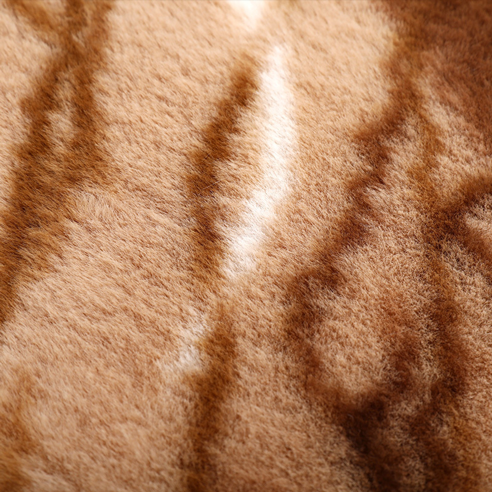 Коврик меховой 140*200см Мрамор коричневый BZ-TM-YR014-1