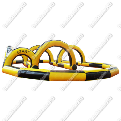 Надувная гоночная трасса "Предел 2" 12*12*3 м